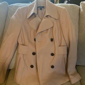 Victoria’s Secret tan pea coat -women’s size 4